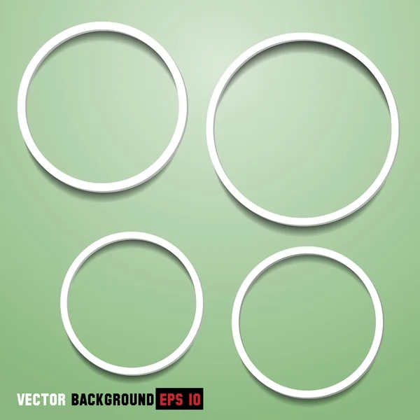 Círculos abstractos para el diseño web — Vector de stock