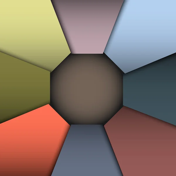 Papper färgstarka bakgrund — Stock vektor