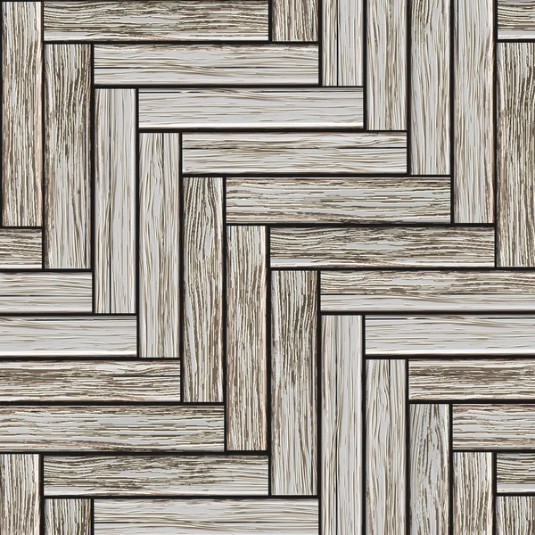 Parquet en bois gris — Image vectorielle
