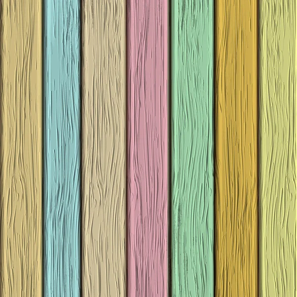 Old wooden texture in pastel tones — Stock Vector