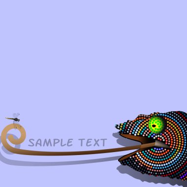 Chameleon clipart