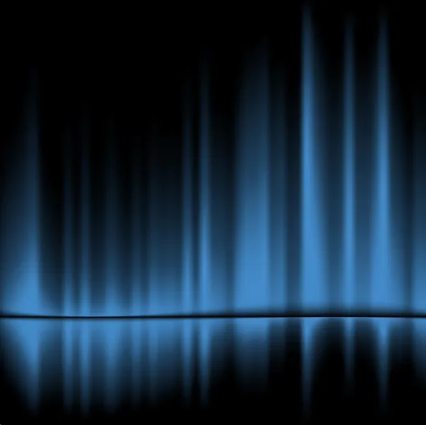 Rideaux bleus — Image vectorielle