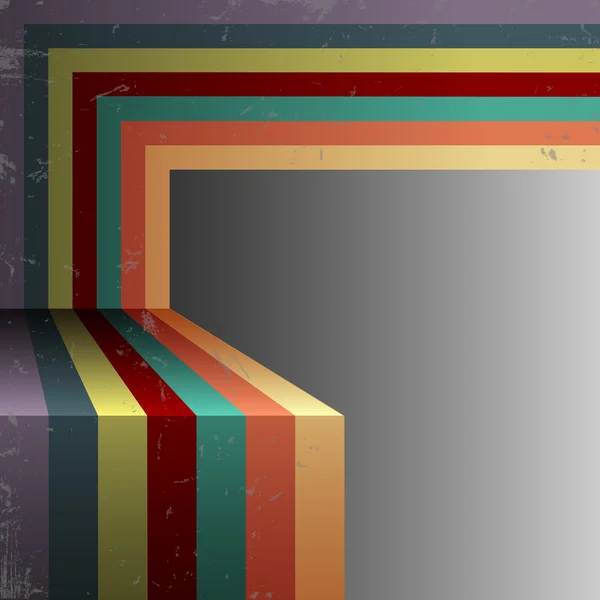 Retro-abstrakter Hintergrund — Stockvektor