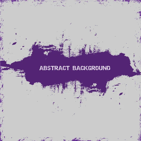 Violet verf abstracte achtergrond — Stockvector