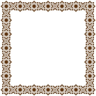 Islamic frame clipart