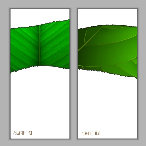 Banderas verticales de temporada — Archivo Imágenes Vectoriales