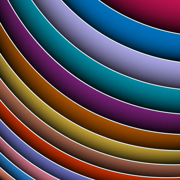Fond abstrait de lignes colorées — Image vectorielle