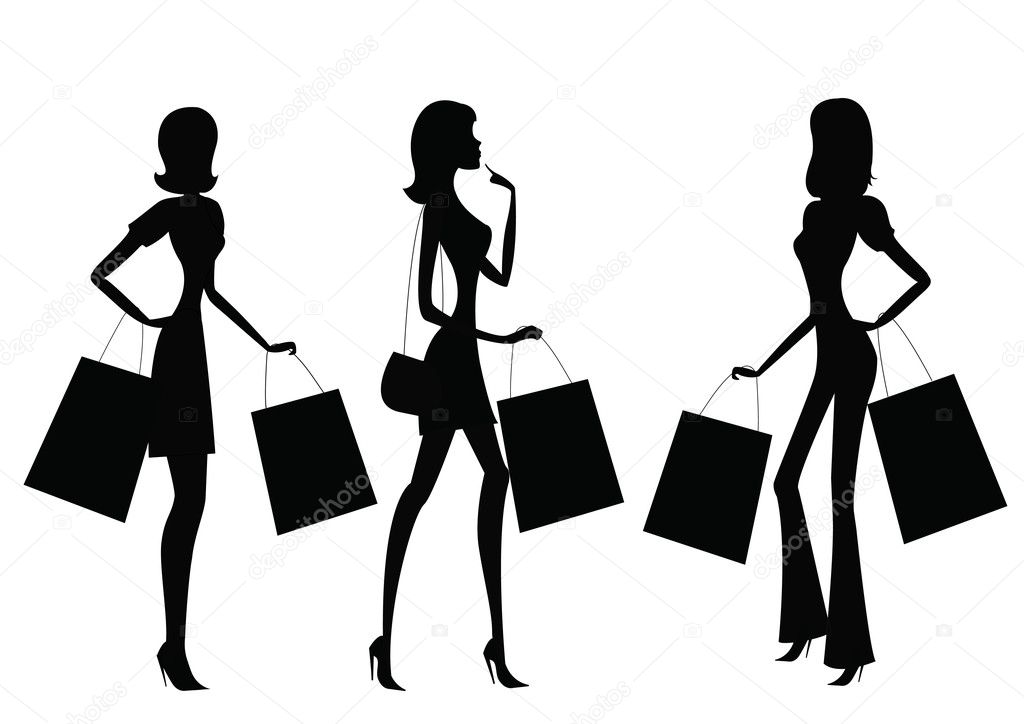 Women shopping