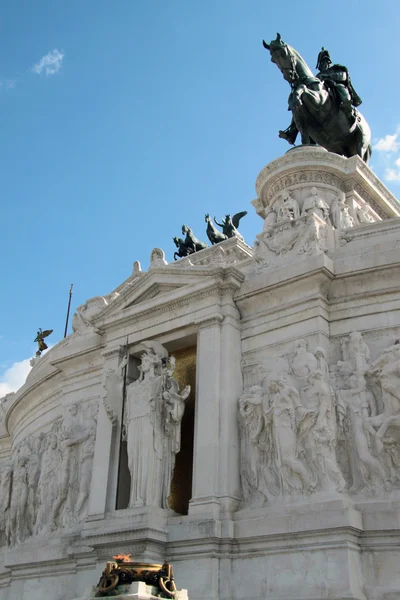 Statua dea Roma — Stock Photo, Image