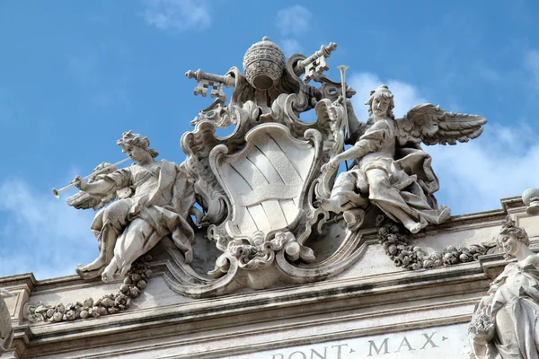 Dettaglio Fontana di Trevi — стокове фото