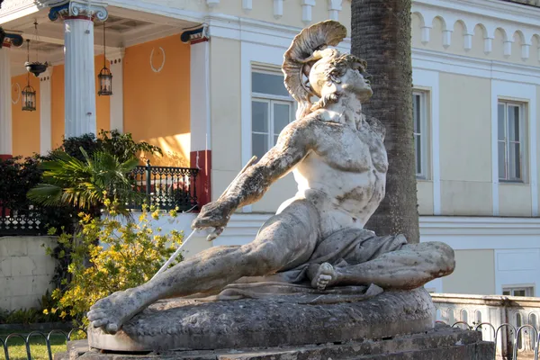 Statua Achille sofferente — Stock Photo, Image