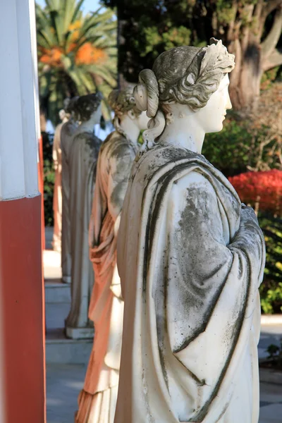 stock image Achilleion statue