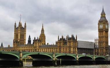 Londra - İngiltere - Avrupa İngiltere Parlamentosu.