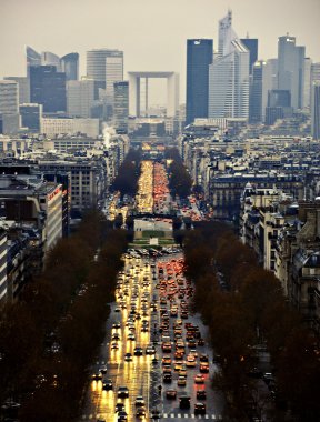 Avenue des Champs-Elysees clipart