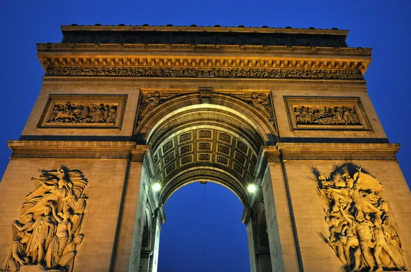 Paris - França Arco do Triunfo — Fotografia de Stock