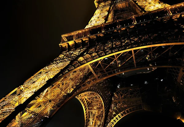 Paris - Frankrike Eiffeltornet Stockbild