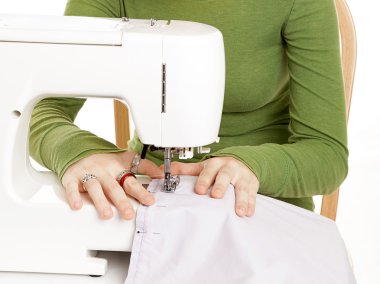 Young Hands Sewing clipart