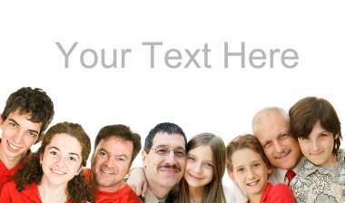 Stock Photo of Fathers Day Border clipart