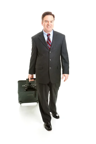 Business traveler - tam vücut — Stok fotoğraf