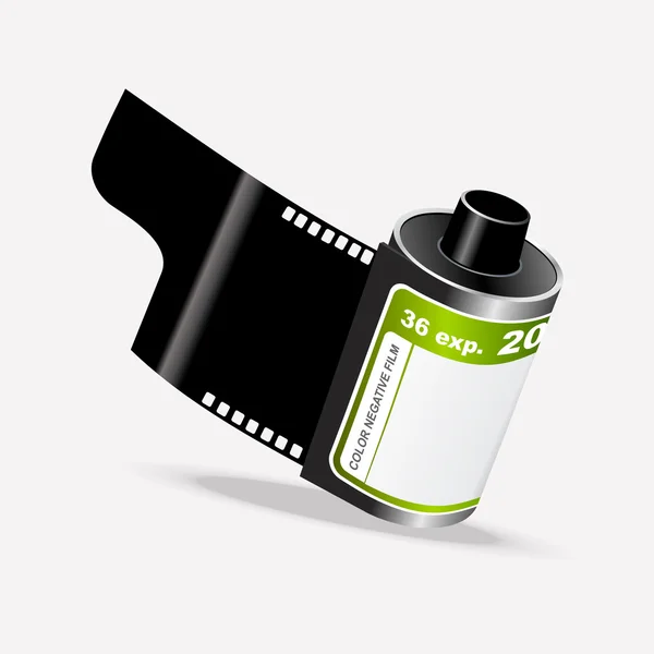 stock vector Vector Roll of Camera Film