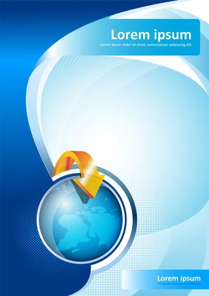 Vector Brochure Background — Stock Vector