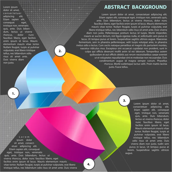 Fondo de vector abstracto con gráfico cruzado — Archivo Imágenes Vectoriales