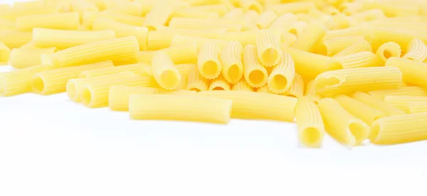 Pasta closeup on a white background. — Stock Photo, Image