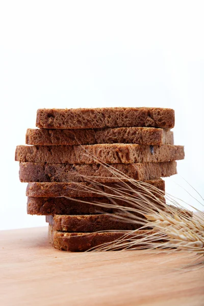 Fresh bread isolated. — Stock Photo, Image