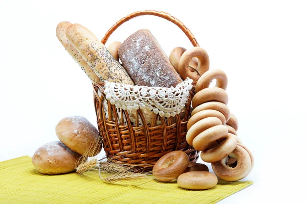 Vers brood in de mand volledig geïsoleerd. — Stockfoto