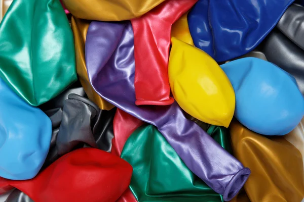 Balões coloridos isolados — Fotografia de Stock