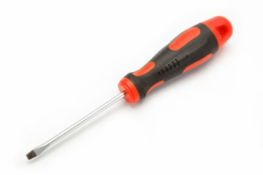 Screwdriver isolated on a white background clipart