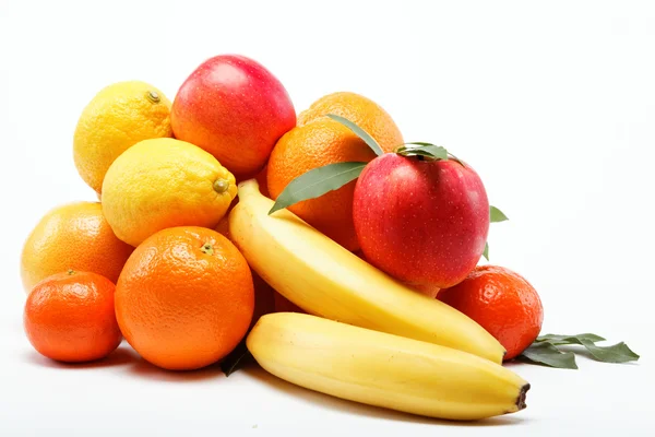 Citrus fruits isolated on a white background. — Stock Photo, Image