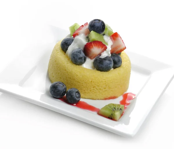 Fruit Tart Cake — Stock Photo, Image