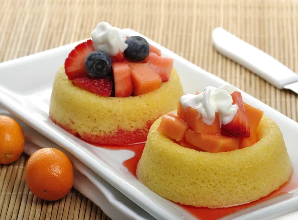 Fruit Tart Cakes — Stock Photo, Image