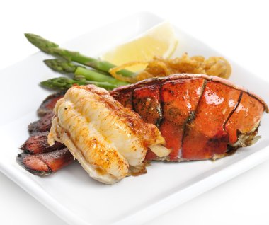 Grilled Lobster Tail clipart