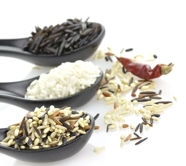 Sortiment rýže — Stock fotografie