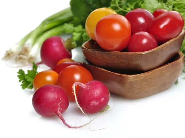 Färska grönsaker och örter — Stockfoto