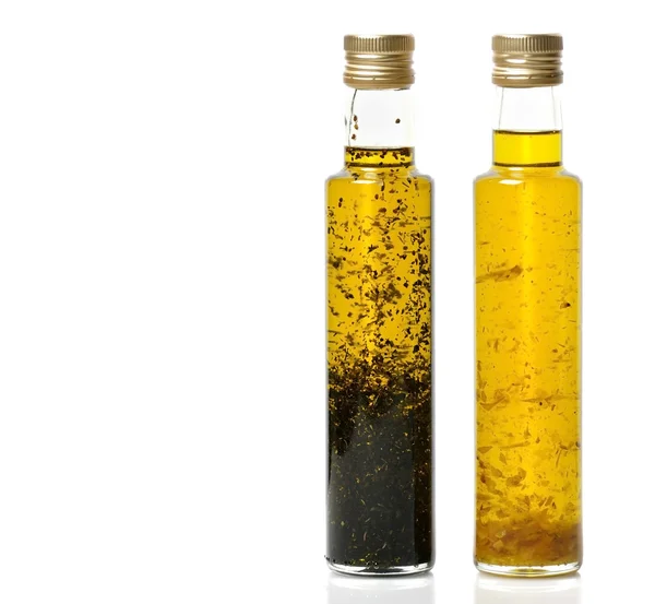 Vaření olej láhve — Stock fotografie
