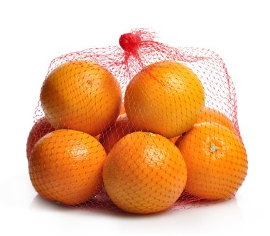 naranjas en una bolsa