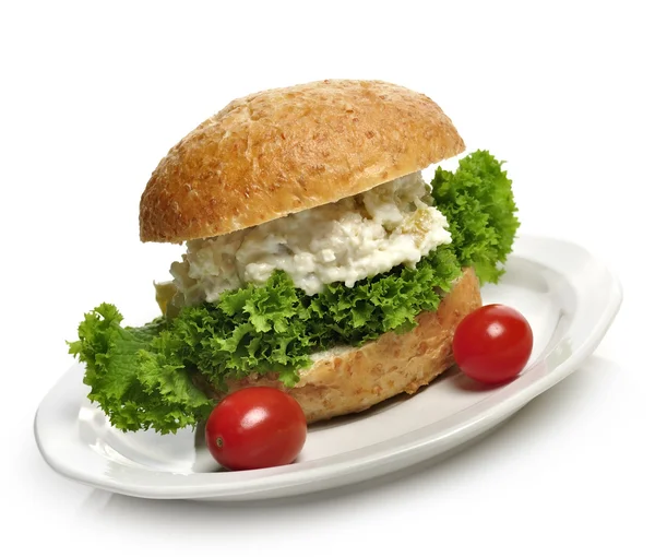 Insalata di pollo Sandwich — Foto Stock