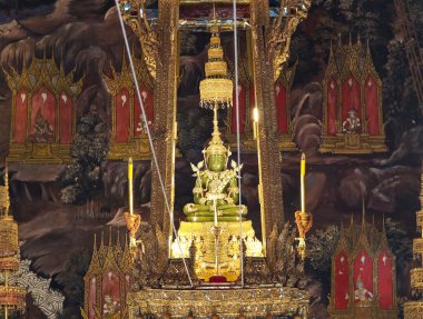 wat phra kaew bangkok, Tayland grand Palace Tapınağı emerald Buda