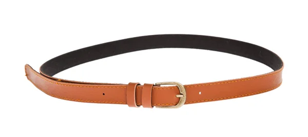 Cinturón de cuero marrón — Foto de Stock