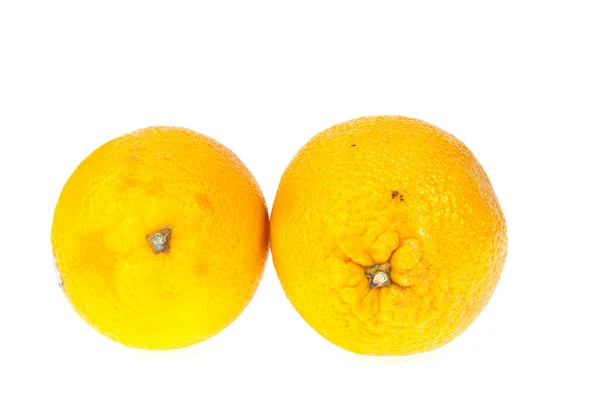 Пара оранжевый вид сверху — стоковое фото