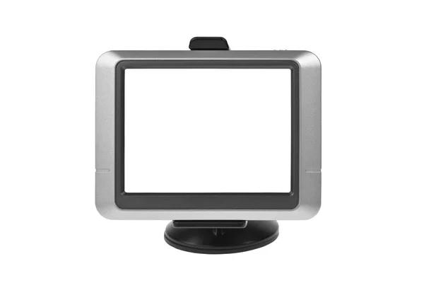 Gps with empty screen on white background — Stock Photo, Image