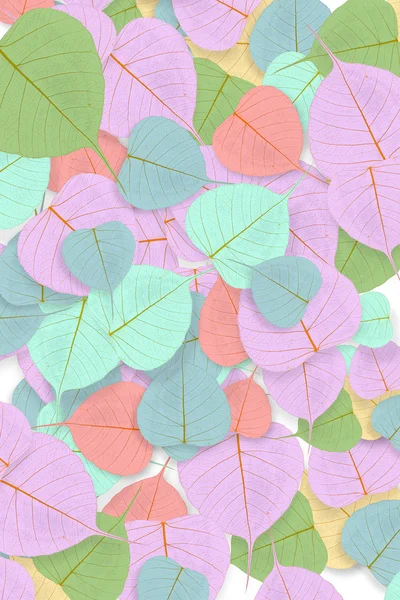 stock image Colorful leaf background