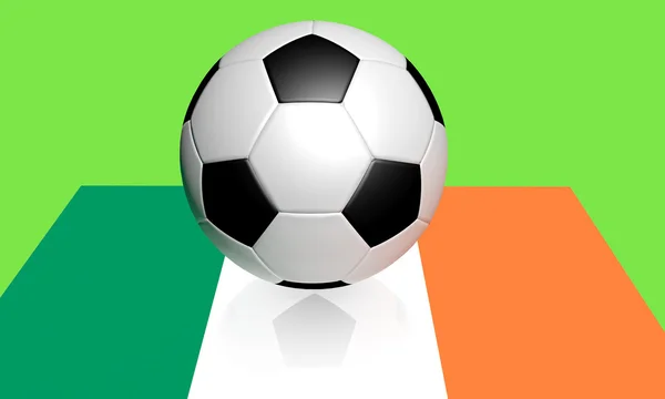 Euron 2012 fotboll och Irland — Stockfoto