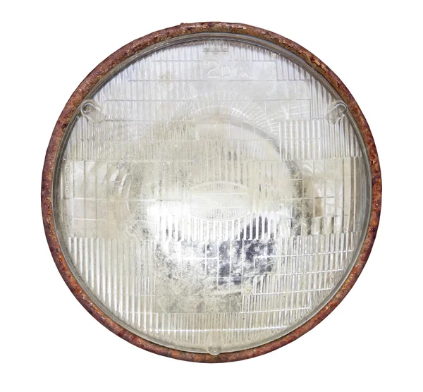 Eski paslı lamba araba — Stok fotoğraf