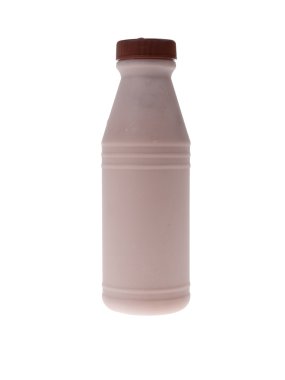 Bottle of fresh milk chocolate clipart