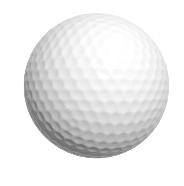 Golfbal geïsoleerd — Stockfoto