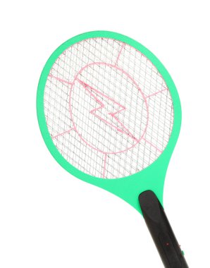 Killer mosquitoes or electronic bug zapper clipart